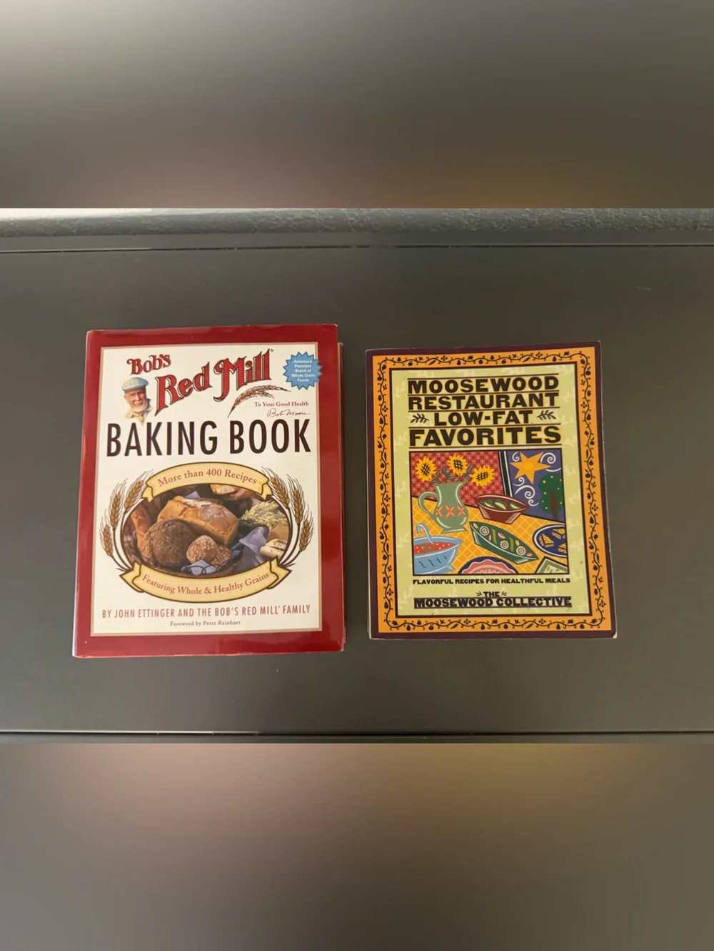 2 Cookbook Bundle – Bob’s Red Mill Baking Book + Moosewood Low-Fat Favorites